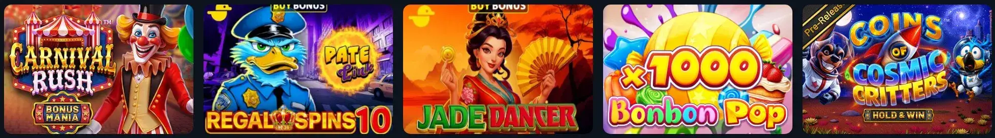 Slots bei Kaleo Casino